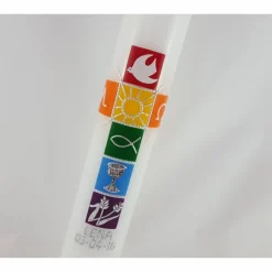 Clearance moderne Kommunionkerze, für Mädchen und Jungs, bunt Kommunionkerzen