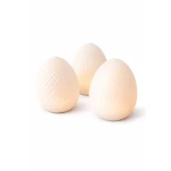 Accessoires|PD3D-Druckdesign Modernes LED Osterdeko Ei aus PETG – Handgemacht im 3D Druck – Minimalistische Frühlingsdeko mit Musterwahl