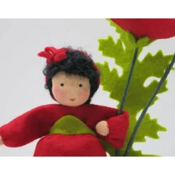 Mohn - Jahreszeitentisch - Waldorf Art- Art.Nr.SO39 Sommer