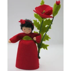 Mohn - Jahreszeitentisch - Waldorf Art- Art.Nr.SO39 Sommer