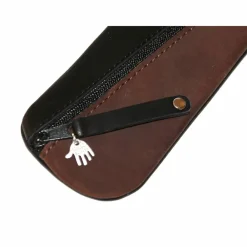 Sale Mäppchen Nappaleder  DIAGONAL angeordnet Federmäppchen