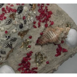 Discount Muschelbild LOVE Collage Geschenk zu Valentinstag Muttertag Herz Herzbild Handarbeit Unikat Badezimmerbild Valentinstagsgeschenke