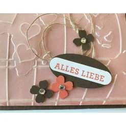 Clearance Muttertagskarte  Geburtstag Valentinstag Herzen Grußkarte Handgefertigt Weltkarte  Karte Glückwunschkarte Glückwunschkarten