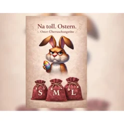 Best Na Toll Ostern Überraschungstüte – Freche, sarkastische Anti-Ostern-Geschenkidee in S, M, L Ostergeschenke