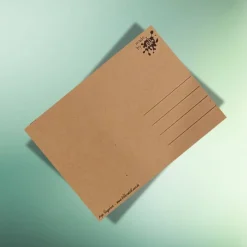 Online Nachhaltige Osterkarte „Ein unverwüstliches Osterfest“ – DIN A6, Klappkarte oder Postkarte, Kraftpapier Osterkarten