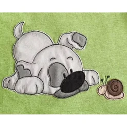 Best Namenskissen, Kuschelkissen Doodle Stickerei Elefant oder Hund  und Namen 40x40 cm, Hülle & Inlett Geschenke