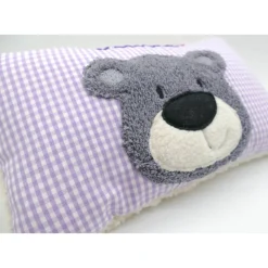 Best Namenskissen Taufkissen Kuschelkissen Kindergartenkissen Geburtsgeschenk  Bär Teddybär Kuschelbär Gastgeschenke