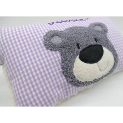 Best Namenskissen Taufkissen Kuschelkissen Kindergartenkissen Geburtsgeschenk  Bär Teddybär Kuschelbär Gastgeschenke