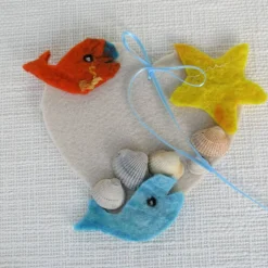 Discount Namensschild für die Schultüte Schulanfang Fische Kinder Schultüten