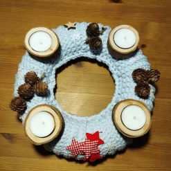 Discount Natürlicher Adventskranz – handgefertigt, nachhaltig & wiederverwendbar Adventskränze
