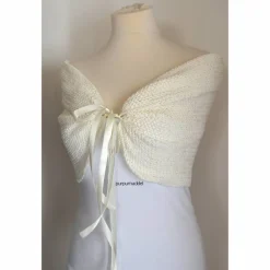 Sale NEU! Stola,Bolero,Braut Stola, Hochzeits Stola,Schal,Umhang, Caplet! Brautstolen & -Boleros