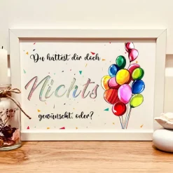 Sale Nichts zum Geburtstag Geldgeschenk – Originelle Geschenkidee für Wunschlos Glückliche Geldgeschenke