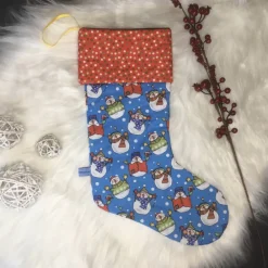 Best Nikolaus Stiefel * groß * Schneemänner Nikolausstiefel