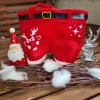 Säckchen & Beutel|Made by EiDa Nikolaushose Mini personalisierbar | Weihnachtsmann Hose als Geschenkverpackung | Lustige Nikolaus Geschenkidee für Kind