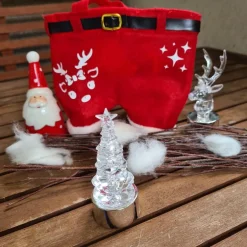 Säckchen & Beutel|Made by EiDa Nikolaushose Mini personalisierbar | Weihnachtsmann Hose als Geschenkverpackung | Lustige Nikolaus Geschenkidee für Kind