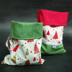 Säckchen & Beutel|Raeuberkind Nikolaussack / Geschenkebeutel CHRISTMASTREE 2er Set - Weihnachten, Advent | RÄUBERKIND