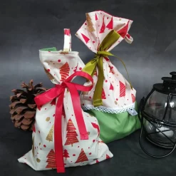 Säckchen & Beutel|Raeuberkind Nikolaussack / Geschenkebeutel CHRISTMASTREE 2er Set - Weihnachten, Advent | RÄUBERKIND