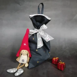 Discount Nikolaussack / Geschenkebeutel STARS - Weihnachten, Advent | RÄUBERKIND Säckchen & Beutel