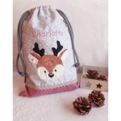Hot Nikolaussäckchen  Geschenkbeutel Nikolaus personalisiert mit Name Säckchen & Beutel