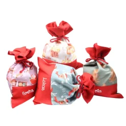 Best Nikolaussäckchen Lebkuchenhaus mit Namen - Dekoration zu Weihnachten oder Advent Alternative Nikolaustiefel Nikolaussack Säckchen & Beutel