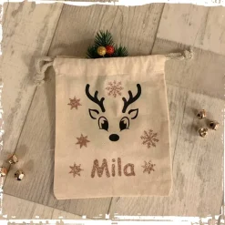 Online Nikolaussäckchen personalisiert | Geschenkbeutel Weihnachten | Nikolaussack mit Namen Säckchen & Beutel