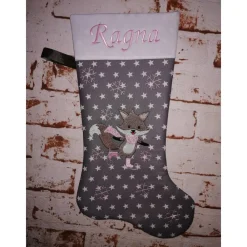 New Nikolausstiefel Fuchs mit Namen Nikolausstiefel