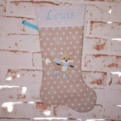 New Nikolausstiefel Fuchs mit Namen Nikolausstiefel
