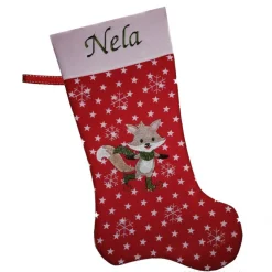 New Nikolausstiefel Fuchs mit Namen Nikolausstiefel
