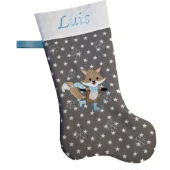 New Nikolausstiefel Fuchs mit Namen Nikolausstiefel