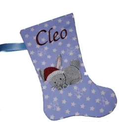 Nikolausstiefel|Stickstube Eckental Nikolausstiefel Hase mit Namen
