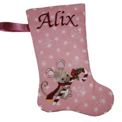 Nikolausstiefel|Stickstube Eckental Nikolausstiefel Hase mit Namen