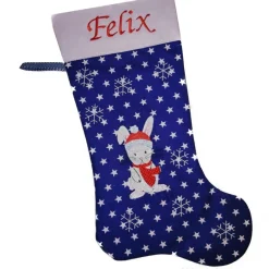 Nikolausstiefel Hase mit Namen Nikolausstiefel