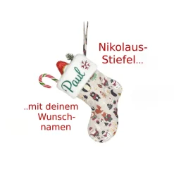 New Nikolausstiefel inkl. Name Nikolausstiefel