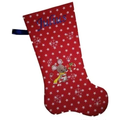 Online Nikolausstiefel Maus mit Namen Nikolausstiefel