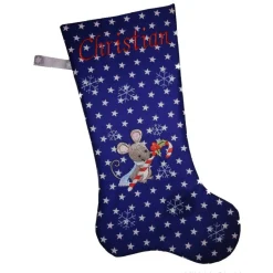Online Nikolausstiefel Maus mit Namen Nikolausstiefel