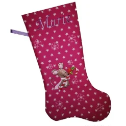 Online Nikolausstiefel Maus mit Namen Nikolausstiefel