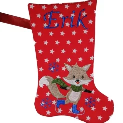Nikolausstiefel|Stickstube Eckental Nikolausstiefel mit Name Erik