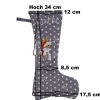 Nikolausstiefel|Stickstube Eckental Nikolausstiefel mit Name Florian bestickt