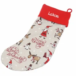 Online Nikolausstiefel Nikolaus mit Namen  - Nikolaussocke personalisiert - Geschenk zum Nikolaus Advent - Weihnachststiefel Nikolausstiefel
