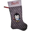 Discount Nikolausstiefel Pinguin mit Namen Nikolausstiefel