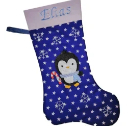 Discount Nikolausstiefel Pinguin mit Namen Nikolausstiefel