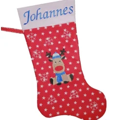 Best Nikolausstiefel Rentier mit Namen Nikolausstiefel