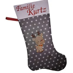 Sale Nikolausstiefel Rentier mit Namen Nikolausstiefel