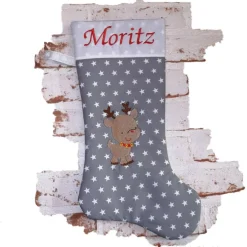 Sale Nikolausstiefel Rentier mit Namen Nikolausstiefel