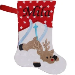 Discount Nikolausstiefel Rentier mit Namen Nikolausstiefel