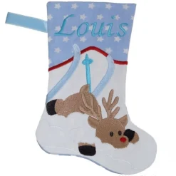 Discount Nikolausstiefel Rentier mit Namen Nikolausstiefel