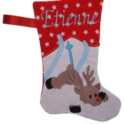 Discount Nikolausstiefel Rentier mit Namen Nikolausstiefel