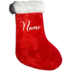 Online Nikolausstiefel XXL mit Namen und Mini Motiv Nikolausstiefel
