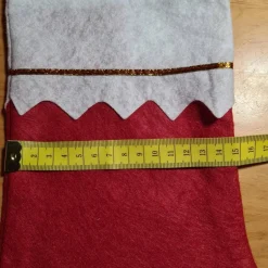 Nikolausstiefel|Made by EiDa Nikolausstiefel zum Befüllen personalisierbar, Filz wiederverwendbar und nachhaltig Nikolausstrumpf Geschenkidee für Kin