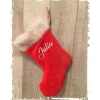 Online Nikolausstrumpf / Nikolausstiefel / Weihnachtsstrumpf mit dem eigenen Namen personalisiert! Nikolausstiefel